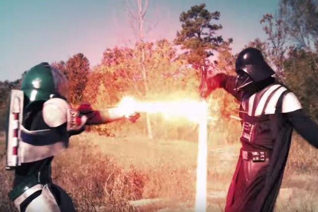 Quando dois universos se chocam: Darth Vader versus Buzz Lightyear