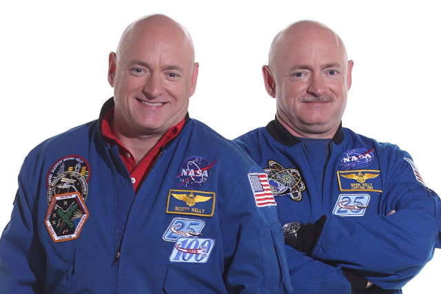 Um destes gêmeos viajou ao espaço e voltou diferente de seu irmão