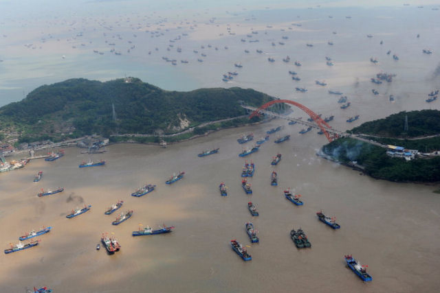 Fotografias aéreas deslumbrantes mostram o quão enorme é a China