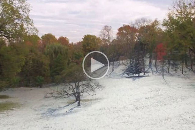 Um impressionante time-lapse mostra o voo de um drone em oito estações diferentes
