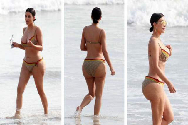 Santo Photoshop Batman! As verdadeiras curvas de Kim Kardashian