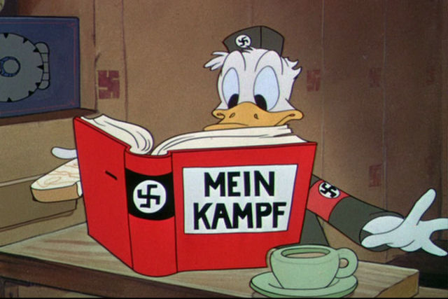 Pato Donald, Pluto e a nata de Hollwood foram protagonistas na Segunda Guerra Mundial