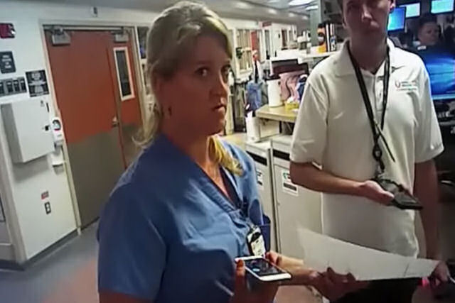 Prendem uma enfermeira por negar-se a extrair sangue de um paciente inconsciente
