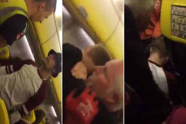 Jovem bebaço atemorizava todos em vôo até que um passageiro se cansou