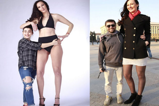 Ekaterina Lisina, a mulher com as pernas mais longas do mundo