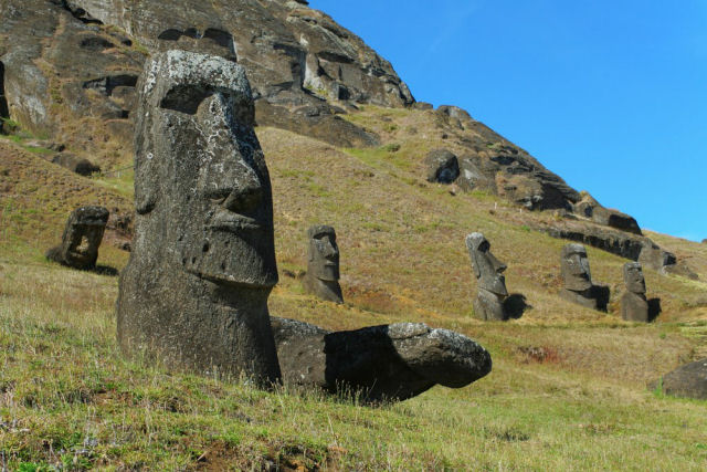 O mistério da construção das famosas estátuas da Ilha de Páscoa poderia ter sido resolvido