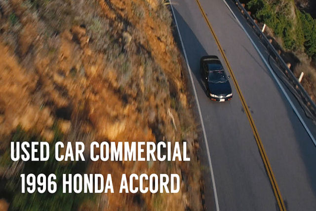 Cineasta cria um comercial para ajudar sua namorada a vender seu Honda Accord 1996