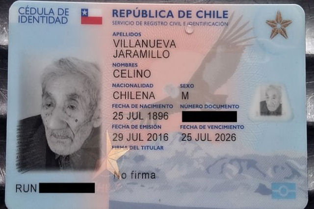 Este chileno viveu em três séculos diferentes