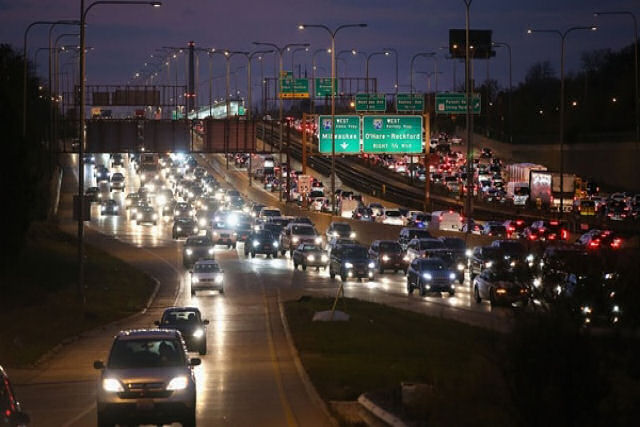 O caos no trânsito nas rodovias americanas pelo Dia de Ação de Graças