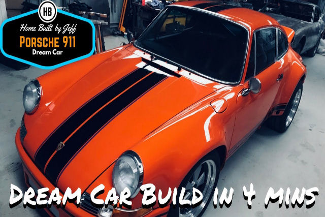 Fabrica um impressionante Porsche 911 peça por peça na garagem de sua casa