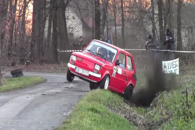 Piloto de Rally leva Fiat 126 a níveis insuspeitos