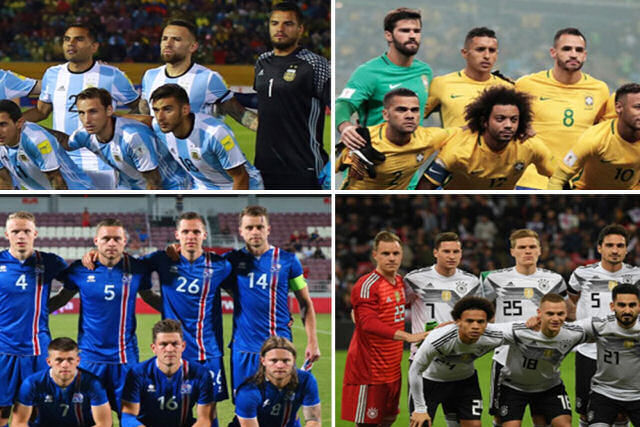 Quanto vale cada uma das seleções que disputarão o Mundial da Rússia 2018