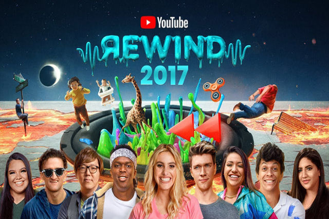 Youtube Rewind 2017 apresenta as tendências populares e memes do anos no portal de vídeo