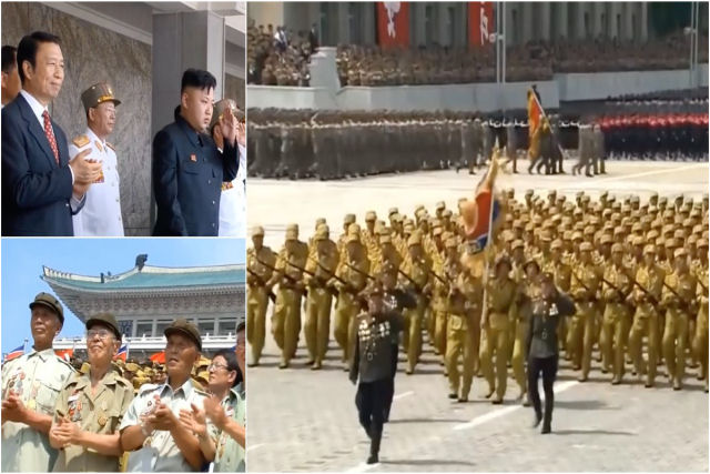 Já viu o exército coreano marchando ao som de «Stayin» Alive» do Bee Gees?