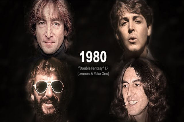 Os Beatles envelhecendo juntos