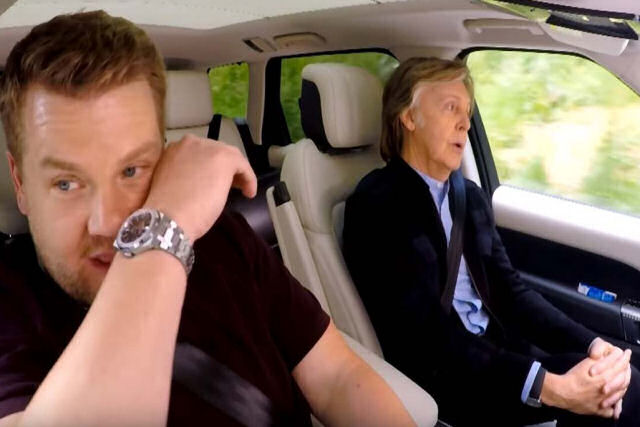 Carpool Karaoke com Paul McCartney é a melhor atração musical que você vai ver durante muito tempo