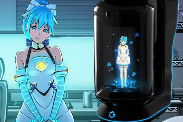 Já é possível comprar a namorada holográfica que começou com um vídeo viral no Japão