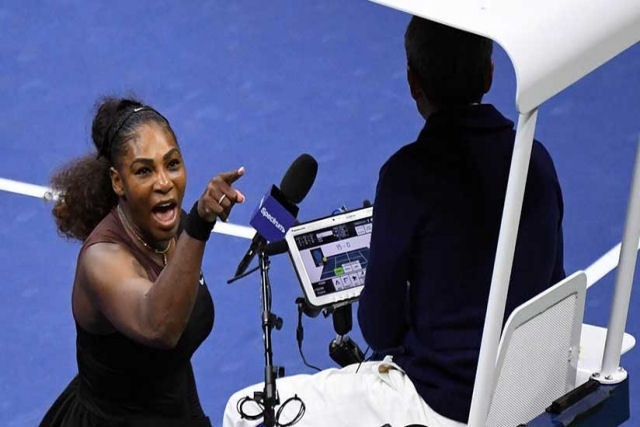 A vergonhosa falta de esportividade depois do piti de Serena Williams na final do US Open