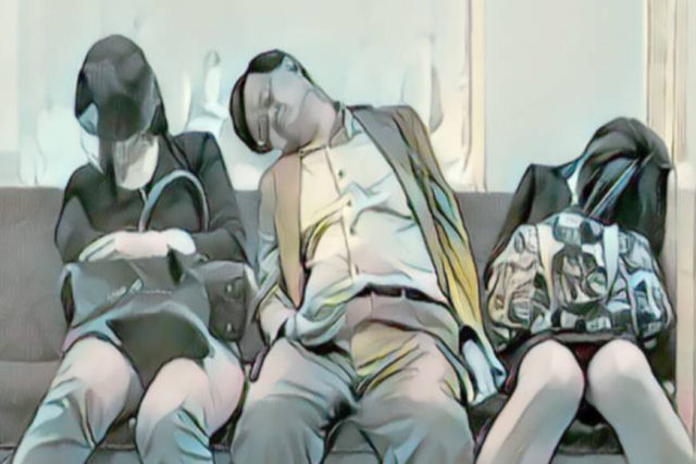 Inemuri, a arte japonesa de dormir no trabalho ou em qualquer lugar