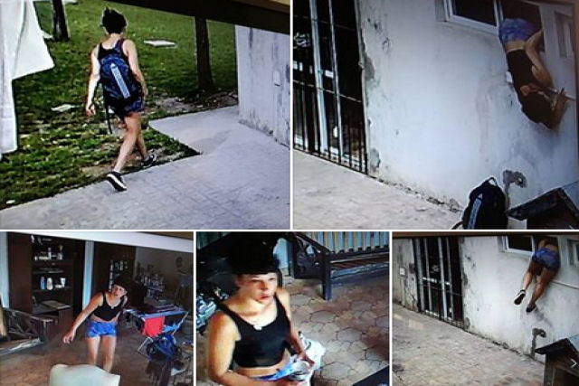 Casal argentino cansado dos roubos constantes instala câmeras e pega a ladra