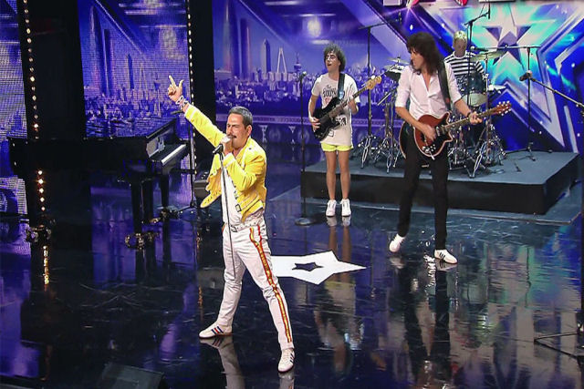 Banda homenageia o Queen no Got Talent espanhol