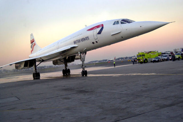 Esse era o brutal estrondo snico do Concorde, ao voar a mais de 2.000 km/h