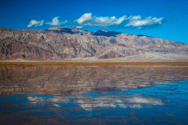 Acaba de aparecer um lago no lugar mais seco e quente dos Estados Unidos, o Vale da Morte