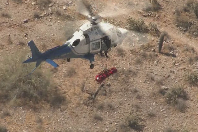 Helicptero resgata uma mulher nas montanhas e deu muito errado