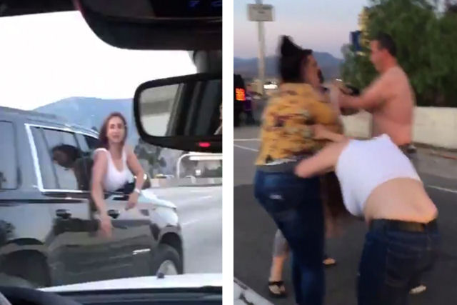 Um insulto racista desata uma violenta briga em rodovia dos EUA