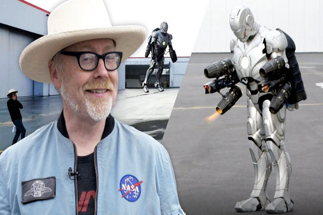 Adam Savage construiu um traje do Homem de Ferro