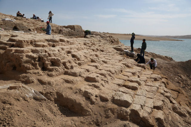 Seca revela um palácio perdido pertencente a uma misteriosa civilização no Iraque