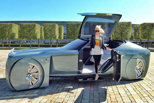 O carro-conceito autnomo da Rolls Royce  uma viso louca (e feia) do futuro