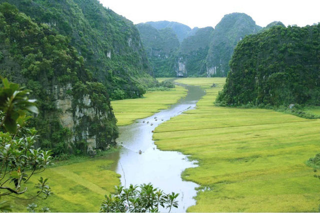 As fantsticas montanhas crsticas e arrozais de Tam Coc, no Vietn