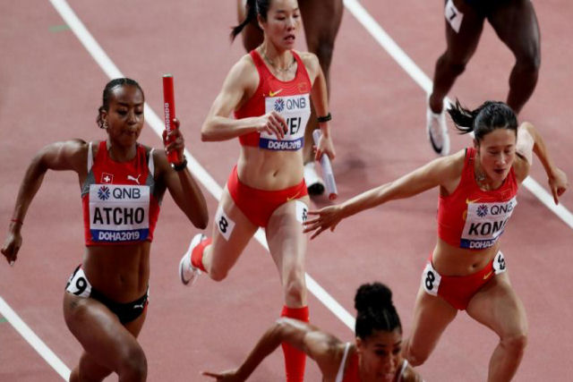 Atletas chinesas protagonizam o fail do esporte do ano no Mundial de Doha