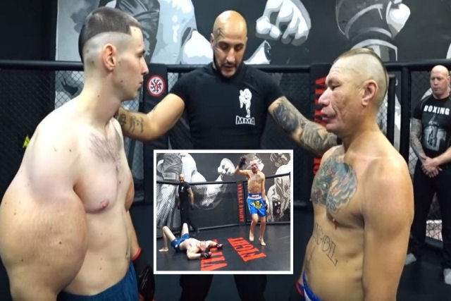 Popeye Russo debuta nas MMA contra um blogueiro 20 anos mais velho e acaba estrangulado