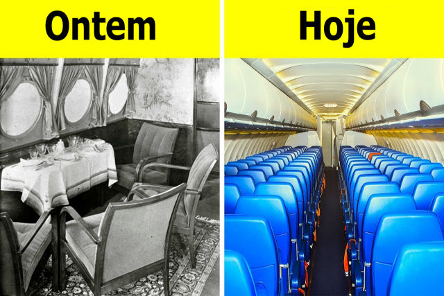A aviao comercial nos anos 30 proporcionava tanto o pior como o melhor aos passageiros
