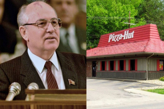 A histria por trs do anncio da Pizza Hut de Mikhail Gorbachev