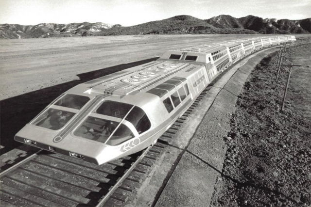 O trem-bala movido a energia nuclear: o 'Supertrem' da dcada de 1970