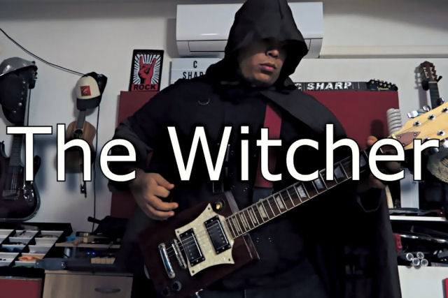 Um cover heavy metal brilhante de 'Dê um trocado pro seu Bruxo' da série 'The Witcher'