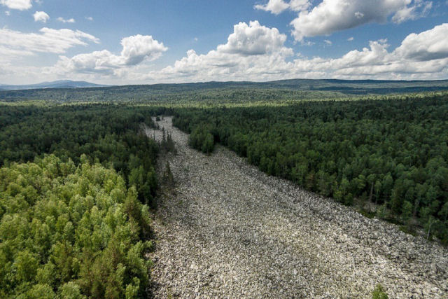 O Grande Rio de Pedra russo, uma maravilha natural pouco conhecida