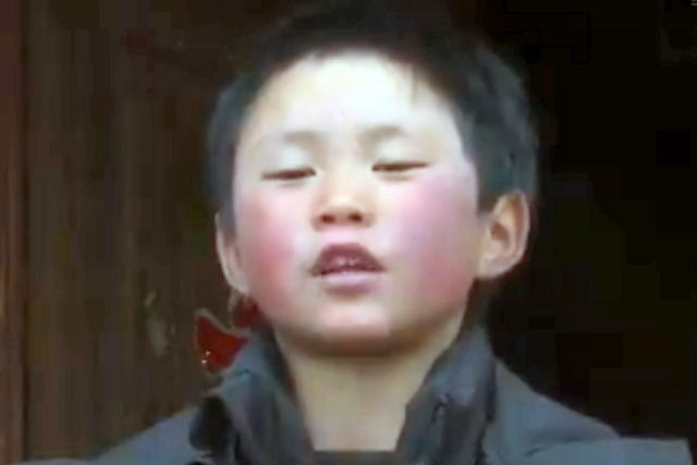 A Internet arrecadou US $ 450.000 para o 'garoto congelado' que foi fazer a prova apesar do frio intenso
