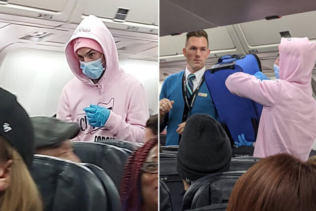 Youtuber idiota faz avião voltar ao aeroporto ao dizer que tinha o coronavírus