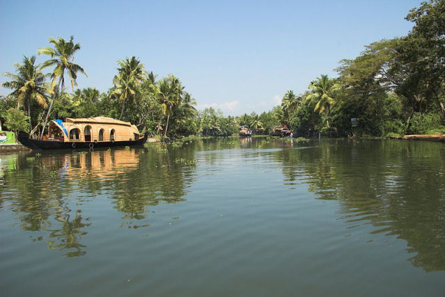 Os incrveis remansos de Kerala, na ndia