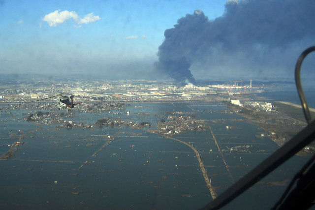 Resgatam impressionantes imagens em um aeroporto no Japo em 2011: o terremoto que anunciava a chegada do tsunami