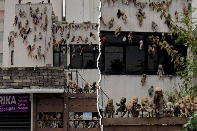 Casa macabra coberta de bonecas no México se torna viral no Google Maps