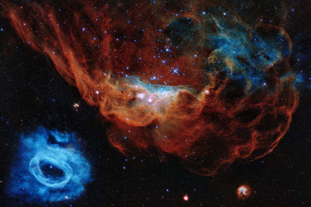 A imagem que o Hubble tomou no seu 30 aniversrio  uma declarao de amor  astrofotografia