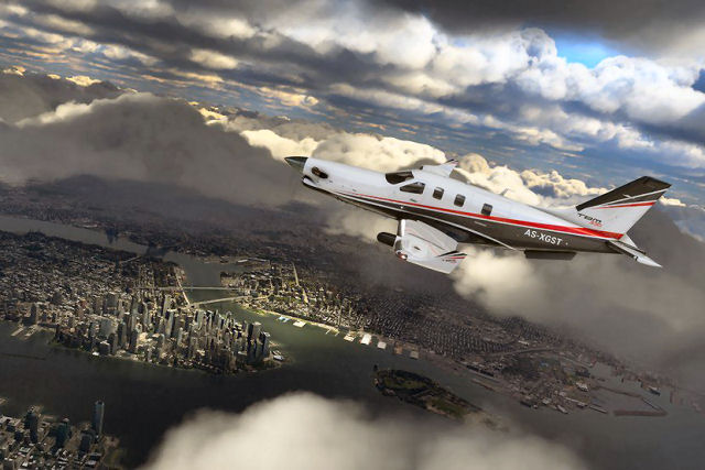 Microsoft Flight Simulator tem melhores gráficos que a vida real