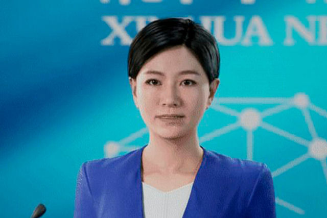 TV chinesa mostra a primeira apresentadora 3D de notícias com base em inteligência artificial