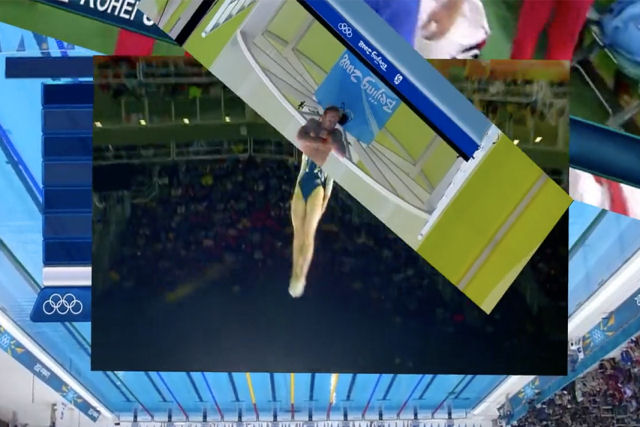 Mergulhe em uma sequência interminável de saltos e mergulhos de uma compilação dos Jogos Olímpicos