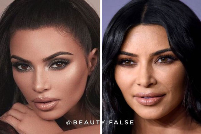 Há uma conta no Instagram expondo influencers de beleza falsas
